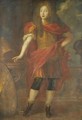 Portrait Of A Nobleman, Full Length, Wearing Classical Dress - (after) Honthorst, Gerrit van