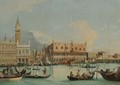 Venice, A View Of The Molo From The Bacino Di San Marco - (after) (Giovanni Antonio Canal) Canaletto