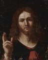 Christ As Salvator Mundi - (after) Giovanni Francesco Guercino (BARBIERI)