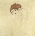 Sleeping Girl 2 - Egon Schiele