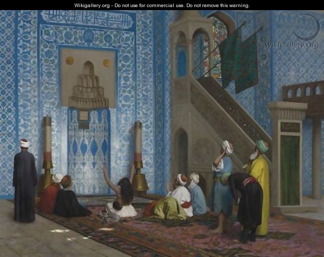 Rustem Pasha Mosque, Istanbul - Jean-Léon Gérôme