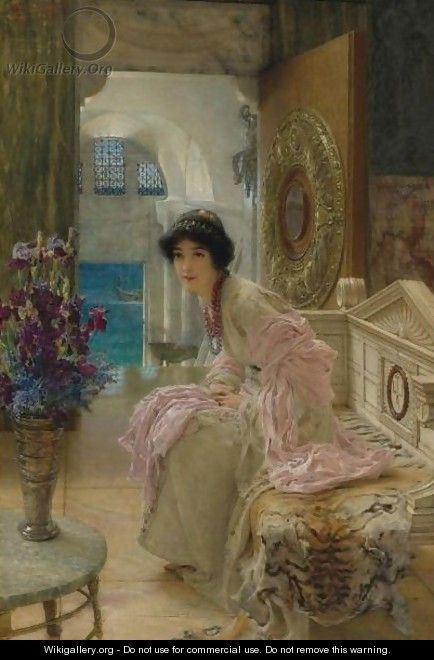 Watching And Waiting - Sir Lawrence Alma-Tadema