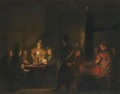 The Card Game Interrupted - Petrus Van Schendel