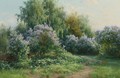 Landscape In Spring, 1914 - Viktor Pavlovich Baturin