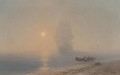 Sailing Through The Haze - Ivan Konstantinovich Aivazovsky