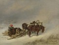 The Winter Hunt, 1879 - Nikolai Egorovich Sverchkov