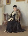 Portrait Of A Noblewoman, 1906 - Vladimir Egorovic Makovsky