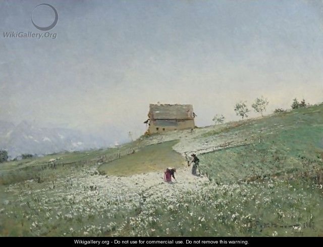 Laborers In The Field, 1887 - Ivan Pavlovich Pokhitonov