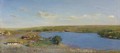 Our Pond In Motrenovka, 1923 - Ivan Pavlovich Pokhitonov
