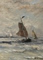 Bomschuiten At Sea 7 - Hendrik Willem Mesdag