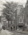 Behind The Westerkerk, Enkhuizen - Cornelis Springer