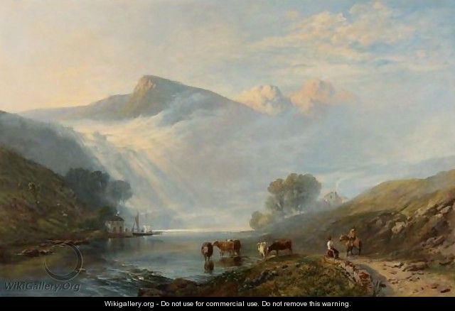 Early Morning On The Wye - George Vicat Cole