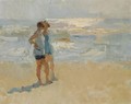 Ladies On The Beach, Viareggio - Isaac Israels