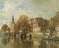 The Verdronken Oord With The Accijnstoren, Alkmaar - Johannes Christiaan Karel Klinkenberg