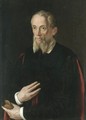 Portrait Of A Bearded Elderly Gentleman - Florentine School