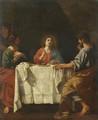 The Supper At Emmaus - Giacinto Gimignani