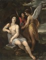 The Penitent Magdalene In The Wilderness - North-Italian School