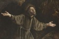 Saint Francis In Ecstasy - (after) Orazio Gentileschi