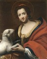 Saint Agnes - (after) Simon Vouet