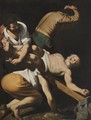 The Crucifixion Of Saint Peter - (after) Michelangelo Merisi Da Caravaggio