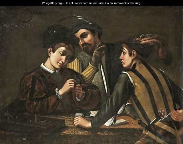 The Card Players - (after) Michelangelo Merisi Da Caravaggio