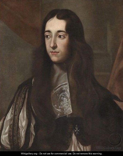 Portrait Of A Nobleman - (after) Jacob Ferdinand Voet