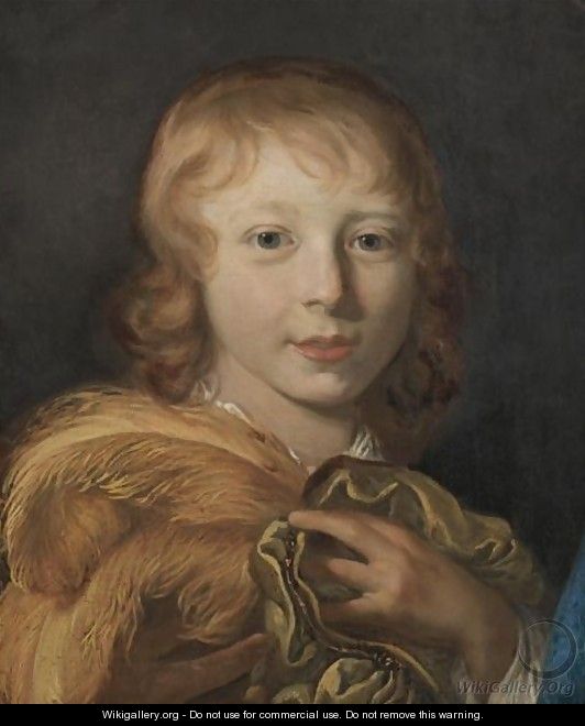 Portrait Of William II Of Orange-Nassau (1626-1650) As A Child - (after) Jacob Van Loo