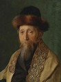 Portrait Of A Rabbi With Tallit - Isidor Kaufmann