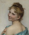 A Young Beauty - Leon-Jean-Basile Perrault
