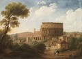 Rome, A View Of The Colosseum - (after) Hendrik Frans Van Lint (Studio Lo)