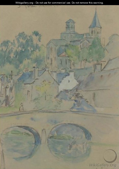 St. Vorle, Chatillon Sur Seine - Camille Pissarro