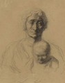 Mere Et Enfant - Honoré Daumier
