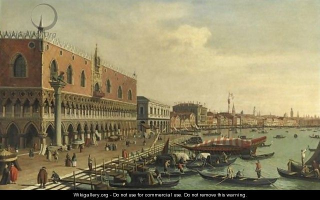Venezia, Il Palazzo Ducale E La Riva Degli Schiavoni - William James