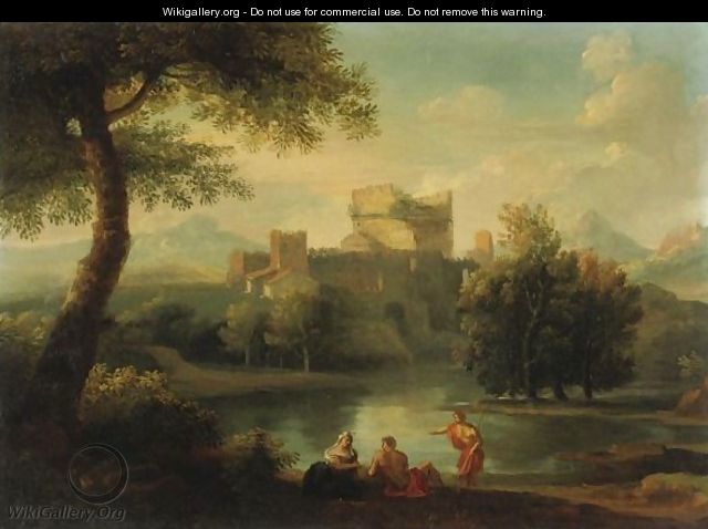 Paesaggio Con La Tomba Di Cecilia Metella - Jan Frans van Orizzonte (see Bloemen)