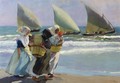 The tree sails - Joaquin Sorolla y Bastida