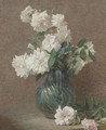 Roses Blanches Dans Une Cruche - Victoria Dubourg Fantin-Latour