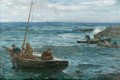Fishermen Off The Coast - Robert Reid