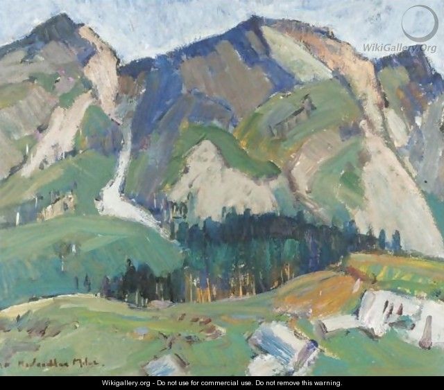 Alpine Landscape, France - John Maclauchlan Milne