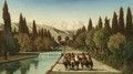 Horsemen In Shiraz - Alberto Pasini