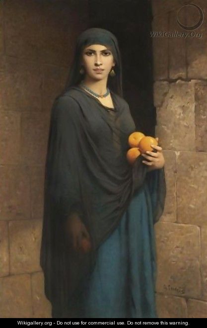 Woman With Oranges - Charles Landelle