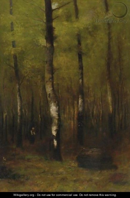 Woodland - Laszlo Mednyanszky