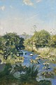 Bachlandschaft Landscape With Stream - Ferdinand Hodler