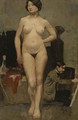 Femme Nue, Etude D'Atelier - Henri-Jacques Evenepoel
