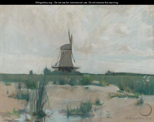 The Windmill - John Henry Twachtman