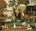 The Peaceable Kingdom With The Leopard Of Serenity - Edward Hicks