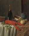 Still Life With Lobster - William Michael Harnett