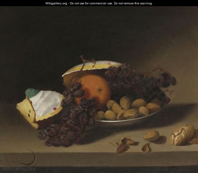 Cake, Raisins And Nuts - Margaretta Angelica Peale