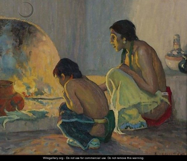 The Evening Meal - Eanger Irving Couse