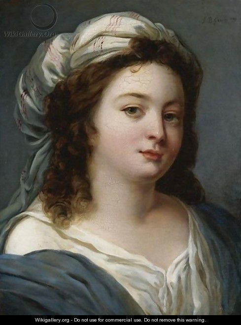 Portrait Of A Young Woman - French School