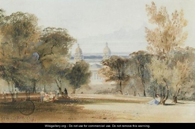 Greenwich From Observatory Hill - Thomas Shotter Boys